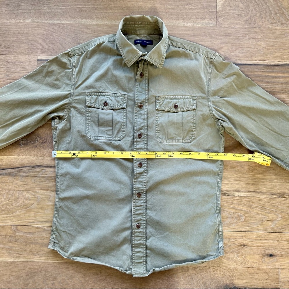 Banana Republic Tan Button-Up Shirt - Picture 5 of 7